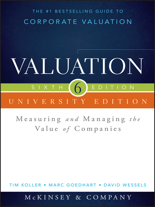 Title details for Valuation by McKinsey & Company Inc. - Available